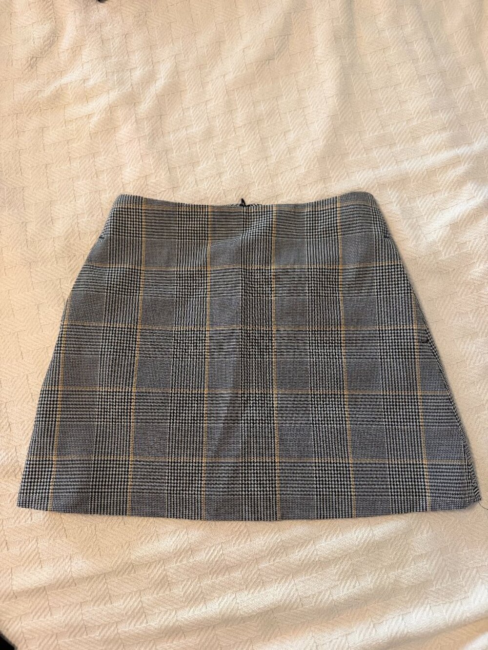 Aritzia Wilfred Plaid Mini Skirt